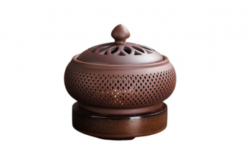 Đốt Trầm Hương Nên Dùng Lư Xông Trầm Bằng Đồng Hay Bằng Điện